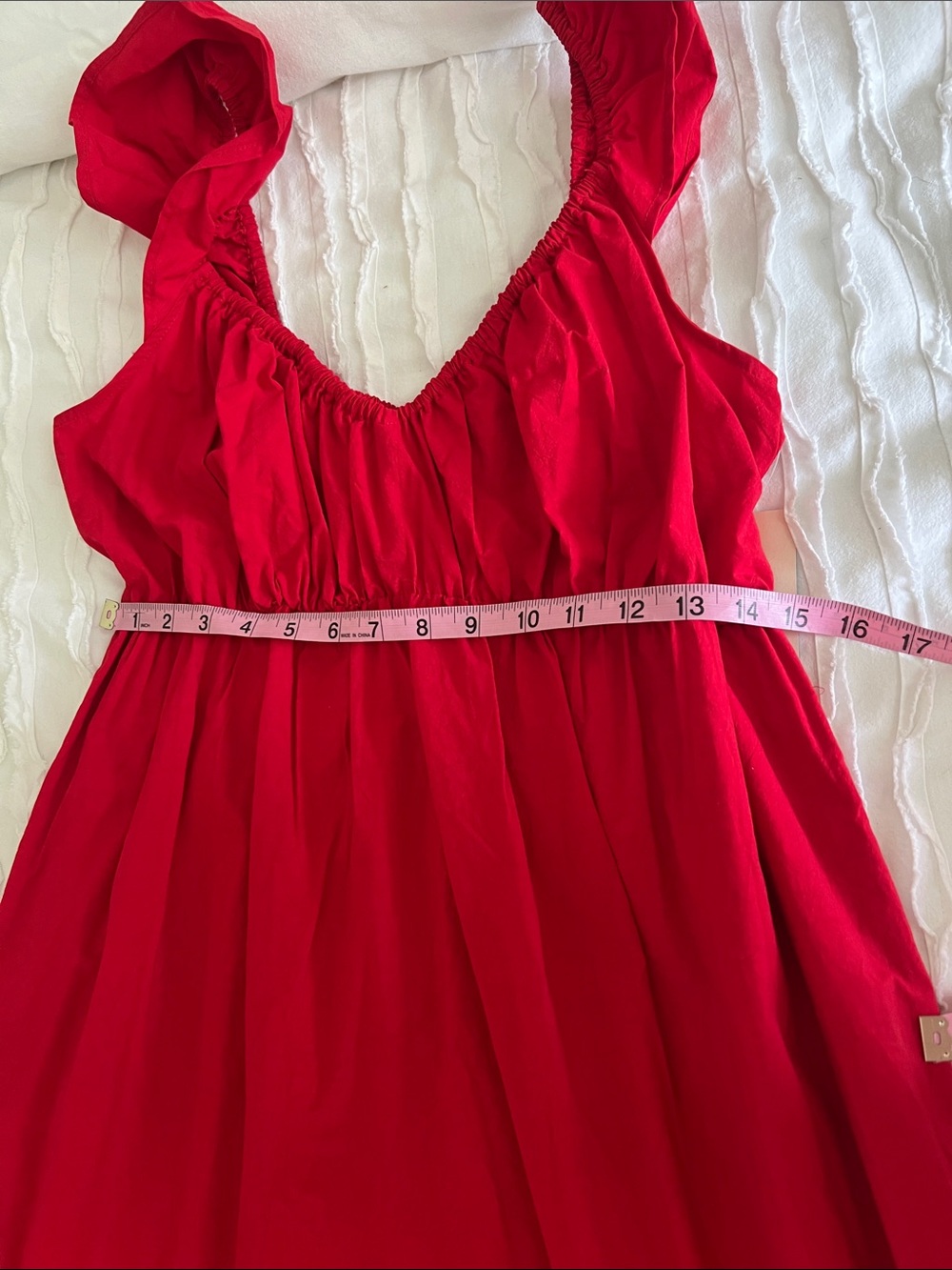 Universal Thread Red Maxi Dress - Picture 5 of 11